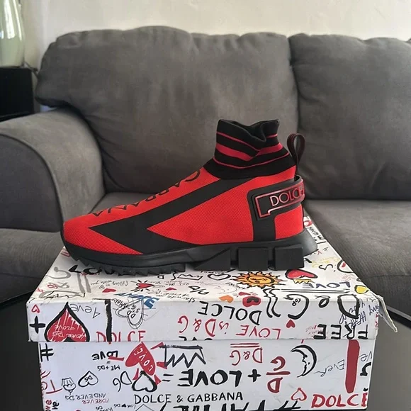 Dolce Gabbana red and black